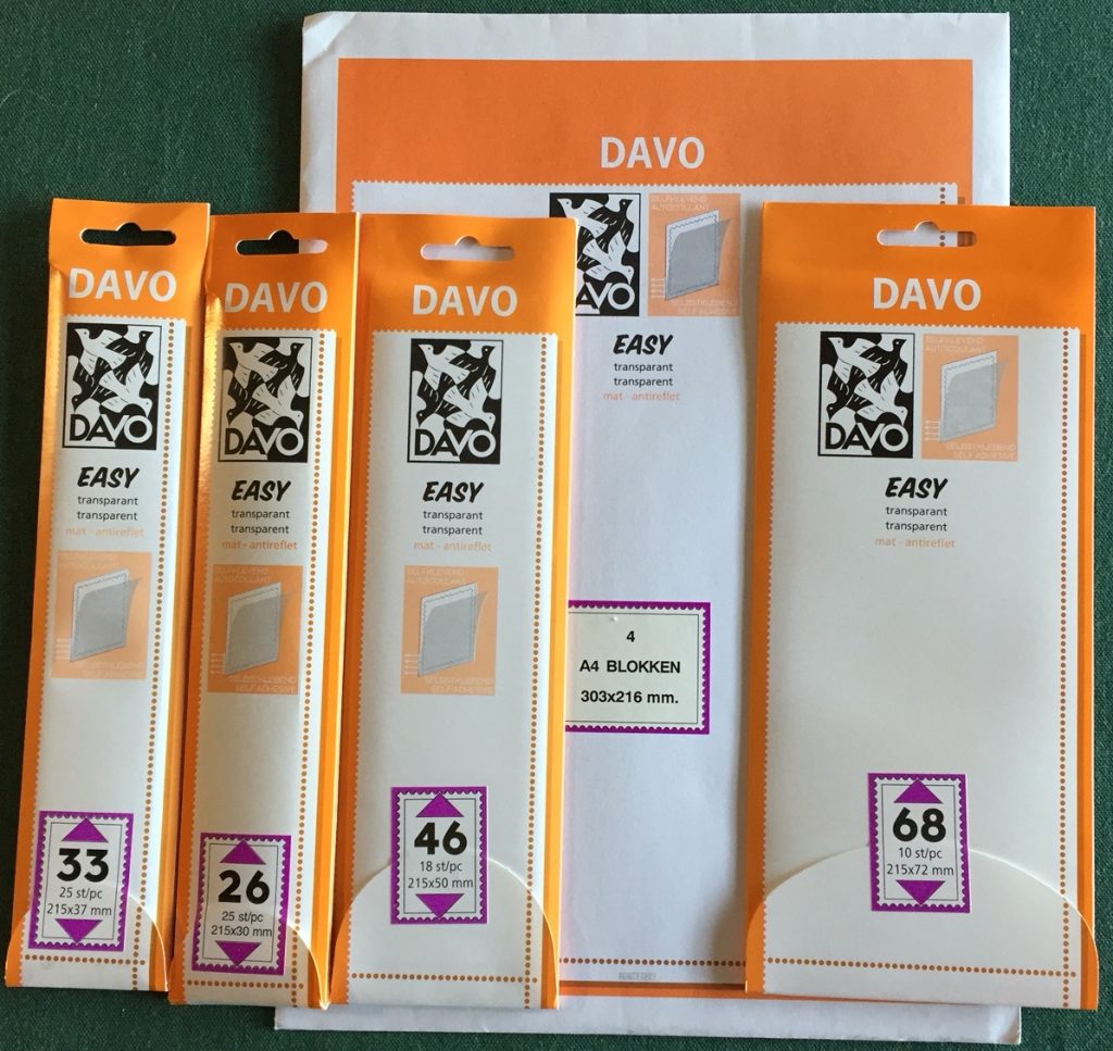 Davo EASY Mounts Bexley Stamp and Coin Accessories