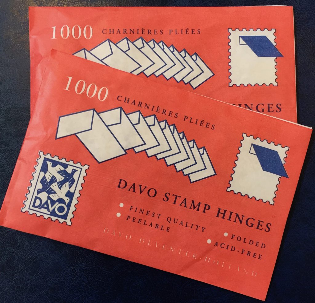 DAVO 29680 Stamp hinges 