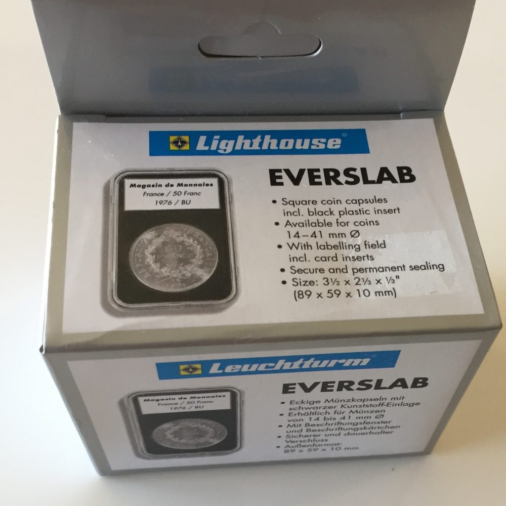 Lighthouse Coin Slabs & Quadrums Bexley Stamp and Coin Accessories