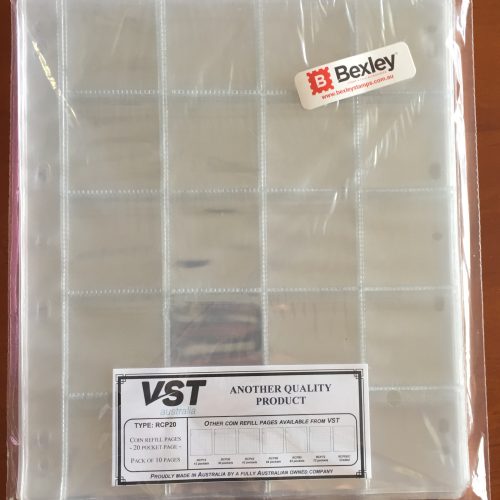 VST Coin & Card Album Refill Pages