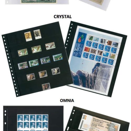 LINDNER Crystal, Omnia, Stocksheet and Uniplate Pages