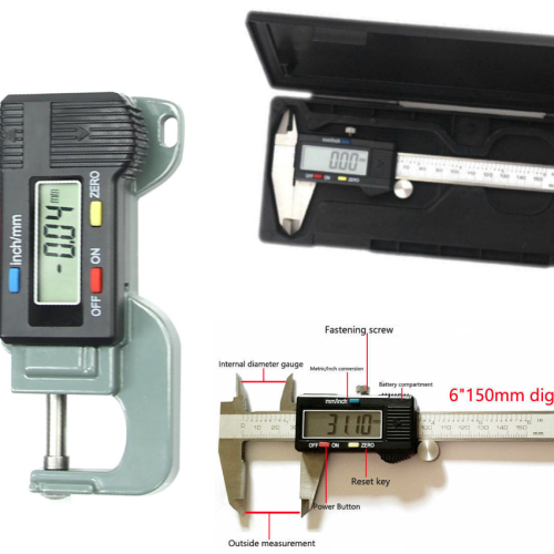 Stamp & Note Thickness Gauges