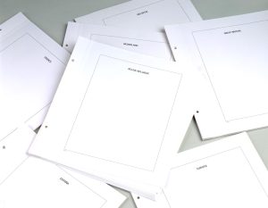 DAVO LUX Headed Album Pages