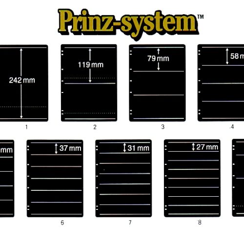 PRINZ Single Sided Stocksheets