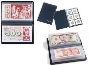 Pocket Banknote and Coin Albums (ROUTE & SAFE)