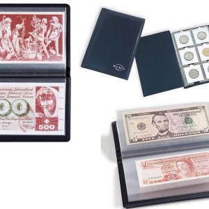 Pocket Banknote and Coin Albums (ROUTE & SAFE)