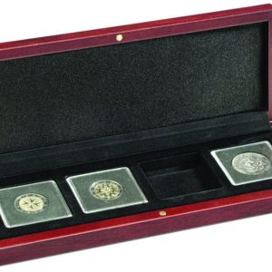 VOLTERRA Coin Boxes in Mahogany