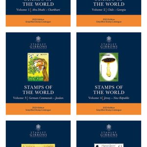 Stanley Gibbons 2025 Stamps Of The World - Set Of 6 Catalogues