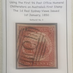 Early Mail Routes from Sydney - Sydney Views