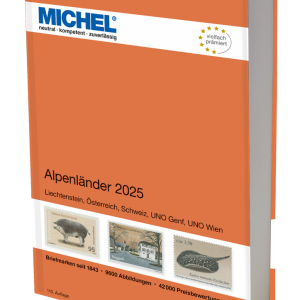 MICHEL 2025  Alpine Countries (ALPENLÄNDER-KATALOG)