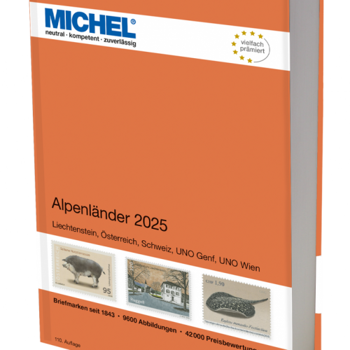 MICHEL 2025  Alpine Countries (ALPENLÄNDER-KATALOG)