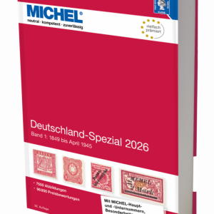 MICHEL Germany Specialized 2026 – Volume 1 (1849–April 1945)