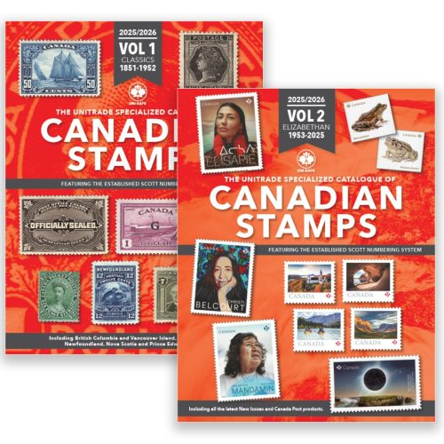Unitrade Specialised Catalogue of Canadian Stamps 2025-26