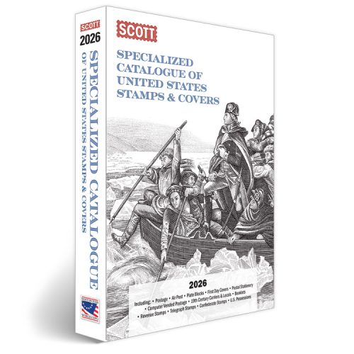 2026 Scott Specialized Catalogue Of United States Stamps And Covers