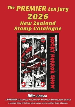 The 2026 Len Jury New Zealand Stamp Catalogue