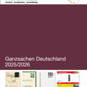MICHEL German Postal Stationery Catalogue (GANZSACHEN-KATALOG DEUTSCHLAND) 2025/2026