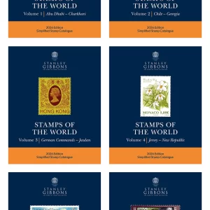 Stanley Gibbons 2026 Stamps Of The World - Set Of 6 Catalogues